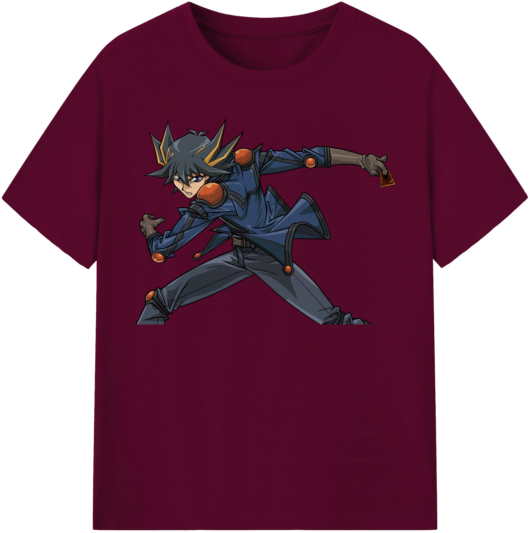 （画像用） 遊☆戯☆王 Yu-Gi-Oh! レディースカジュアルプリントTシャツ（綿100％）
